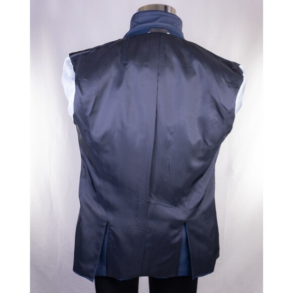 Hugo Boss The JAMES Blazer Sport Coat 2-Button Casual Jacket 36R Wool Check Blue - Picture 13 of 15